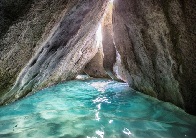 Devils Cave, British Virgin Islands, Caribbean
