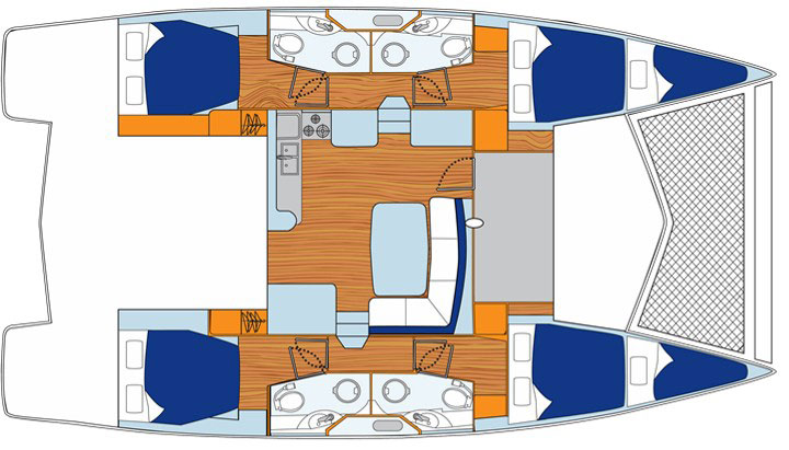 Floor plan Leopard 444